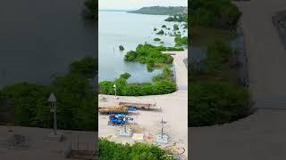 Shorts. Bairo do Mutage está afundando em Maceió | Alagoas Brasil | visto de cima em 4K | Dji Mini 3