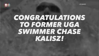 Georgia swimmer Chase Kalisz wins preliminary race at Tokyo Olympics