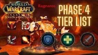 Phase 4 Tier List (Tank, Healer, & DPS) | WoW Season of Discovery