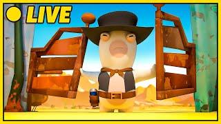 [LIVE ] The Rabbids in the Wild West |  Rabbids Invasion | Cartoon for Kids