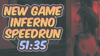Resident Evil 3 Remake - New Game Inferno Speedrun - 51:35