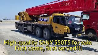 #secondhandcranes # used crane # SANY crane #China heavy lifting equipment