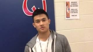 Conestoga Valley volleyball player Anderson Nguyen