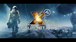 Мощь XL кораблей в X4: Foundations  (Хищник, авианосец сплитов)