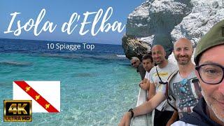 Isola d'Elba (Li) 10 spiagge Top in 4K - Snorkeling e storia - Toscana