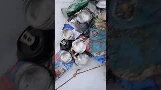 добыча алюминия! нашёл схрон! заработок на металле!