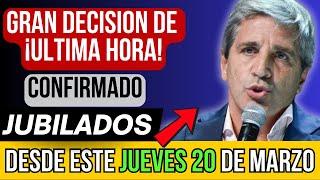 INCREDIBLE 500,000 PESOS minimum retirement? NEW BONUS AND ANSES INCREASE IN APRIL 2025