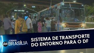 GDF passa a cuidar do transporte do Entorno | Jornal SBT Brasília 07/07/2021