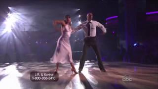 JR Martinez and Karina Smirnoff Rumba