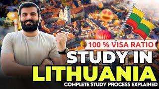 Study in Lithuania | High Visa Ratio | Full Process Explained | Europe