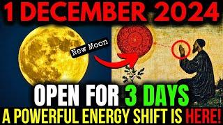 IT'S STARTING! 112 New Moon Portal is Open.. 7 Things You Need to Know! 1 December 2024