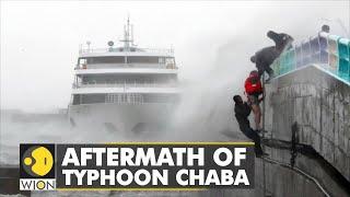 WION Climate Tracker| China & Japan hit by Typhoons | Typhoon Chaba hit China over weekend