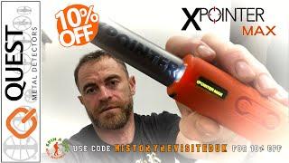 XPOINTER MAX - The Most Advanced Pin Pointer Ever! | 10% off Below | #quest #pinpointer #xpointermax