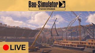 BAU SIMULATOR [#03] Wir bauen Executive Premium Loungen! [️STADIUM EXPANSION] [LIVESTREAM]