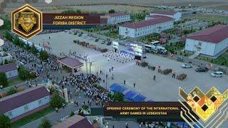 SPECIAL REPORTING: OPENING CEREMONY OF THE INTERNATIONAL ARMY GAMES IN UZBEKISTAN