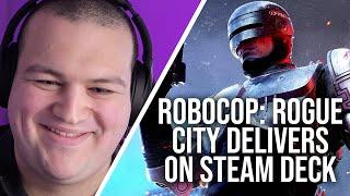 RoboCop: Rogue City vs Steam Deck - Unreal Engine 5 Works On Handheld!