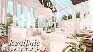 Realistic Mansion Bloxburg Speedbuild