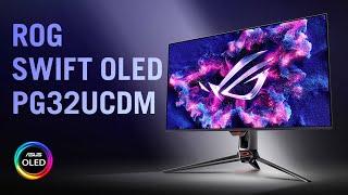 Ultimativer Gaming-Monitor mit 4K und 240 Hz? ROG Swift OLED PG32UCDM!