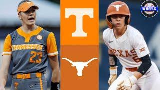 #2 Tennessee vs #3 Texas Highlights | 2024 College Softball Highlights