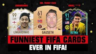 FUNNIEST FIFA CARDS EVER!  ft. Gauseth, Lingardinho & Reyna!