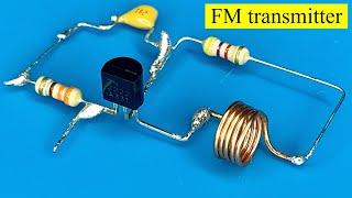 1km fm transmitter circuit diagram