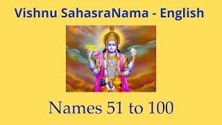 Vishnu Sahasranama - Chapter 2 - Names 51 to 100 - English Audiobook