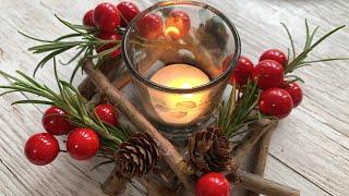 How To make A Christmas Centerpiece On A Budget / Centerpiece Diy / Centerpiece idea