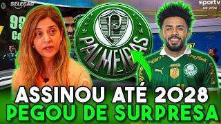 BOMBA! ASSINOU ATÉ 2028! MINHA NOSSA! REFORÇO DE PESO CHEGOU! ÚLTIMAS NOTÍCIAS DO PALMEIRAS HOJE!