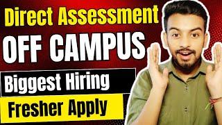Direct Test Hiring | OFF Campus Drive For 2024, 2023, 2022 Batch | Fresher Jobs | Kn Academy