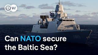 Can a few surveillance ships protect cables and pipelines from sabotage in the Baltic Sea? | DW News