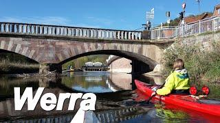 Paddeln auf Werra und Weser bis Gasthaus zur Fähre  in Hemeln