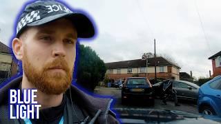 Cops Chase Dangerous Dealer Through Estate | FULL EPISODE | Blue Light