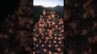 The most unique village in Italy  #shorts #travel #beautifuldestinations #italy #nature #dji