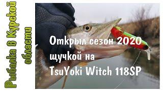 Открыл спиннинговый сезон 2020 щучкой на TsuYoki Witch 118SP
