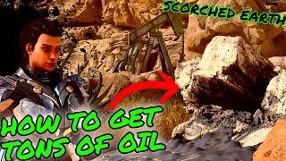 How To Get TONS of OIL on SCORCHED EARTH in Ark Survival Ascended!!!