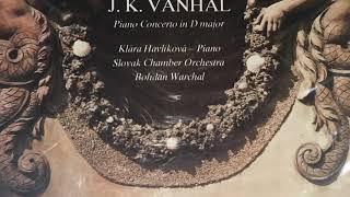 Wanhal(Vanhal): Klavierkonzert/ Piano Concerto in D Weinmann IIa:D1 (ca.1780)