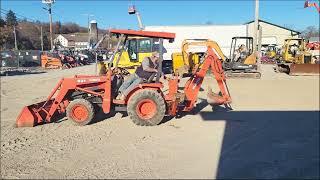 KUBOTA B21 TRACTOR LOADER BACKHOE For Sale