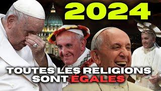 2024 : les DÉCISIONS du PAPE FRANÇOIS qui ont mis en CRISE l’ÉGLISE