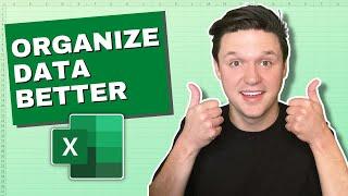 5 Simple Tips To Organize Excel Data