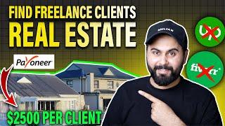 How to Find Freelance Clients for Real Estate | 3 Secret Methods