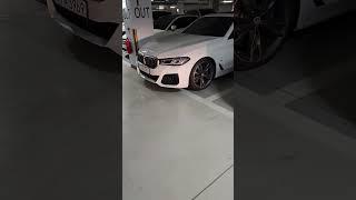 m550i 원격시동에 애기들 놀람. 마지막장면 깨짐..ㅜㅜ