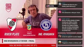 Independiente Rivadavia vs RIVER | EN VIVO | Fecha 23 - Liga Profesional | Relata Lito Costa Febre