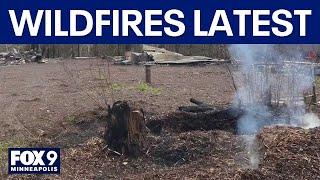 Minnesota wildfires still burning after a week