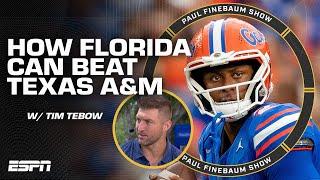 Tim Tebow: The Florida Gators HAVE TO play with desperation vs. Texas A&M | Paul Finebaum Show