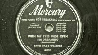 'With my eyes wide open I'm dreaming'--Patti Page 'Quartet' (1949)