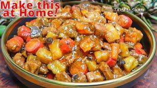 Easy & Delicious Pork Menudong tuyo Recipe  How to Make Delicious Pork Menudo, Best Menudo.