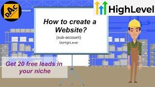 GoHighLevel Website builder 2023 | gohighlevel Landing Page: One Solution to All Problems