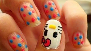 Uñas Hello kitty - Hello kitty nails