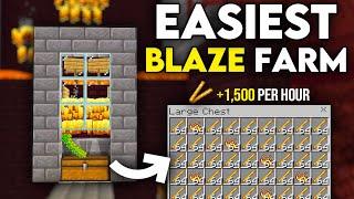 EASIEST BLAZE XP FARM in Minecraft 1.21 (Bedrock & Java)