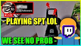 Cheater Streamer Disguising as SPT Player & Twitch Mods Fall for it..